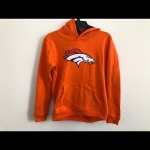 Denver Broncos NFL Youth Large hooded sweatshirt